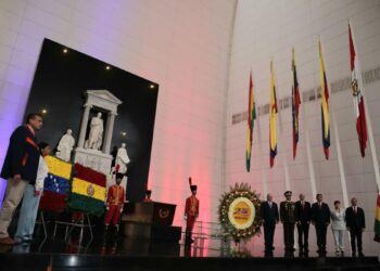 Venezuela celebró Bicentenario de la Fundación de Bolivia