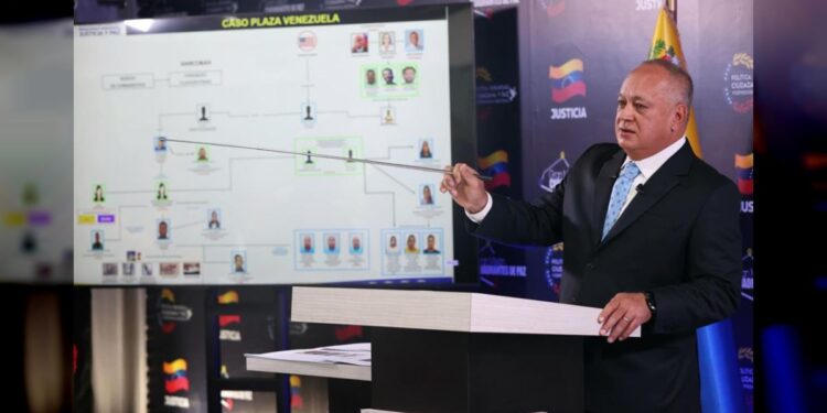 Cabello: 13 personas han sido detenidas por la planificación de atentado en Plaza Venezuela