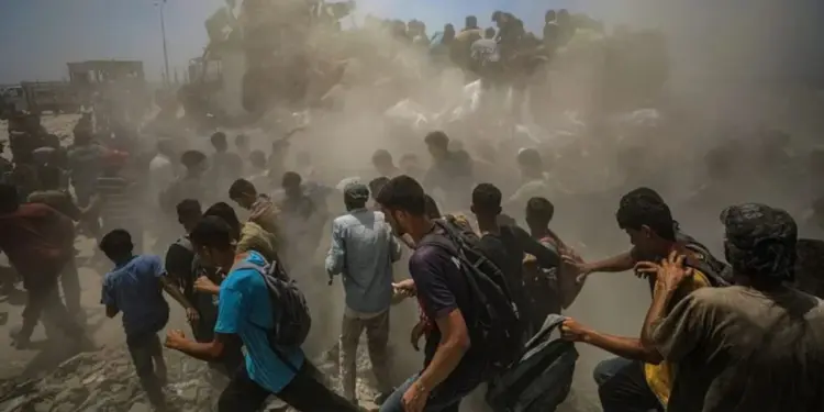 Al menos 24 muertos cerca de puntos de reparto de comida en la Franja de Gaza