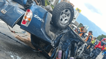 Mega colisión en la autopista Valle-Coche deja 11 lesionados