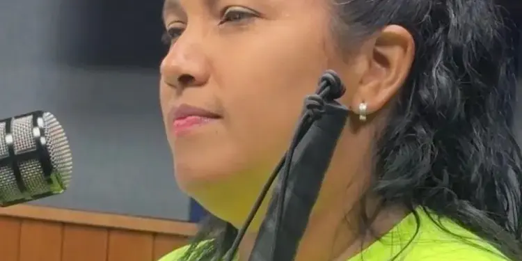 Yury Beja, primera atleta venezolana ciega en correr el Maratón de Medellín