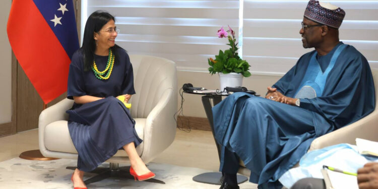 Vicepresidenta Rodríguez y ministro de Mali acuerdan fortalecer cooperación bilateral y promover unión regional