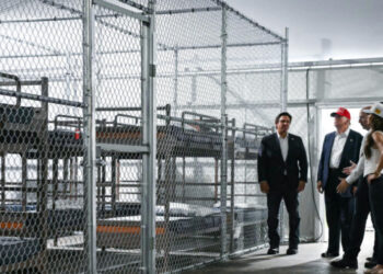 Una jueza bloquea las obras en el «Alligator Alcatraz» de Florida para migrantes