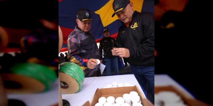 Ministro Cabello informa hallazgo de material explosivo altamente destructivo en galpones de Monagas