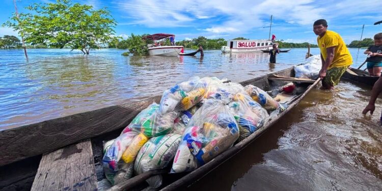 Nivel del río Orinoco desciende en Delta Amacuro tras semanas de crecida