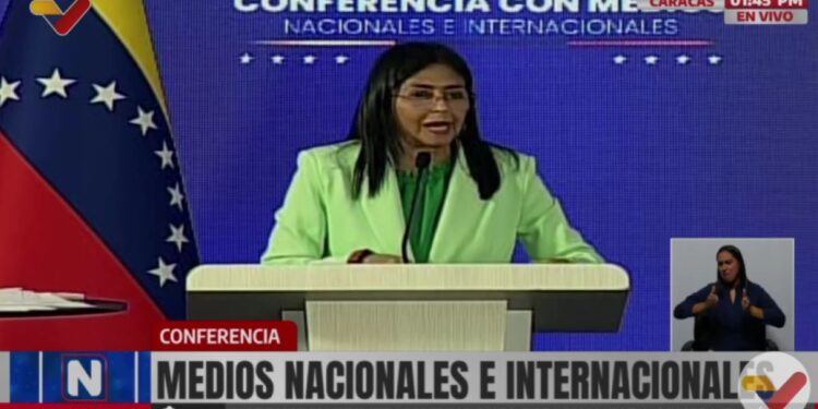 Vicepresidenta Rodríguez: EEUU y gobiernos satélites hoy socavan el derecho internacional