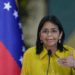 Delcy Rodríguez: «Venezuela es víctima de una campaña de guerra psicológica sin precedentes»