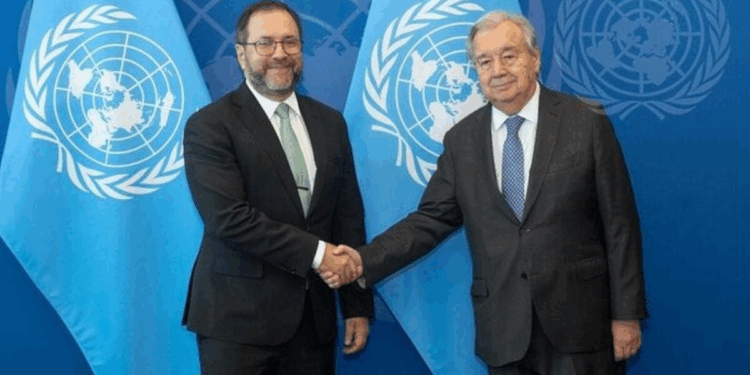 Yván Gil se reunió con Antonio Guterres para reafirmar la soberanía de Venezuela