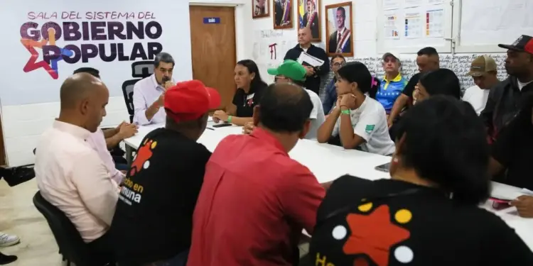 Maduro anunció que militares visitarán los circuitos comunales el sábado 20 de septiembre