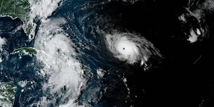 Inameh descarta peligro para Venezuela por formación del huracán Humberto y la tormenta Imelda