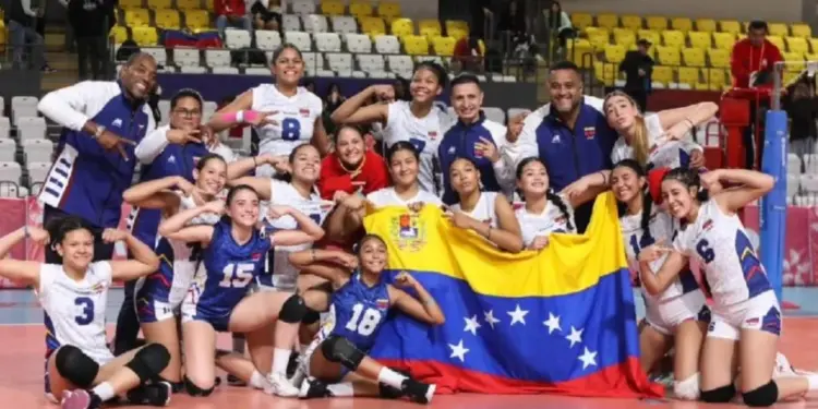 Venezuela conquistó por primera vez el Sudamericano de Voleibol Sub-17
