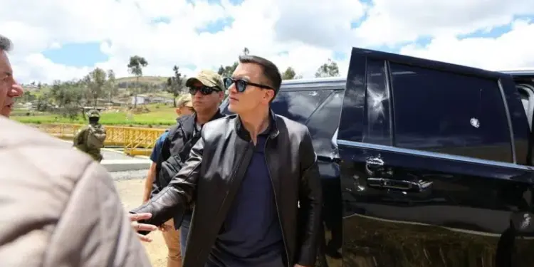 Detienen a 5 personas tras presunto intento de magnicidio contra el presidente ecuatoriano Daniel Noboa