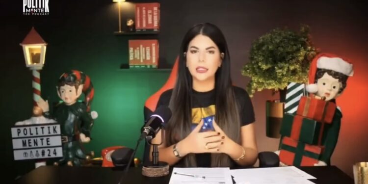 Indira Urbaneja: «Con tal que la dejen sentarse una hora en Miraflores, Machado plantearía que Venezuela sea el estado 51 de EE.UU.»
