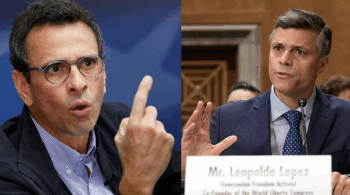 Leopoldo López dice que Capriles es «una ficha» del gobierno «desde hace mucho tiempo»