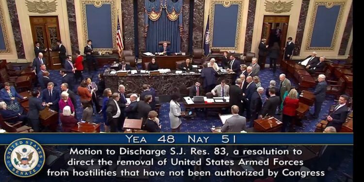 Senado de EE.UU. da luz verde a Trump para avanzar con ataques en el Caribe