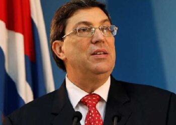 Canciller cubano reiteró apoyo «total» a Venezuela en medio de tensiones con EE .UU.