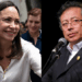 Petro critica a María Corina Machado por pedir intervención en Venezuela: “Es una persona despreciable”