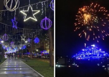 Venezuela enciende una anticipada Navidad y augura paz en medio de la tensión con EE.UU.