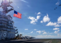 EEUU divulga imágenes del USS Gerald R. Ford en el Atlántico