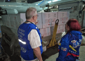 Venezuela recibe 850.000 dosis de vacuna contra la polio procedentes de Corea del Sur