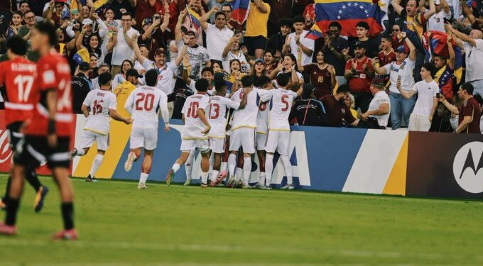 La Vinotinto sacó un empate valioso ante Egipto para poner pie y medio en dieciseisavos de final del Mundial Sub-17