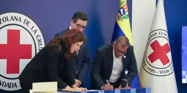 Cruz Roja Venezolana, Cicr e Ifrc firman acuerdo tripartito para la acción humanitaria en Venezuela