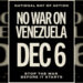 Convocan protesta en EE.UU. contra el asedio a Venezuela y ejecuciones en el Caribe