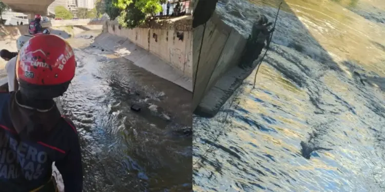 Rescatan otro cuerpo sin vida de las riberas del río Guaire
