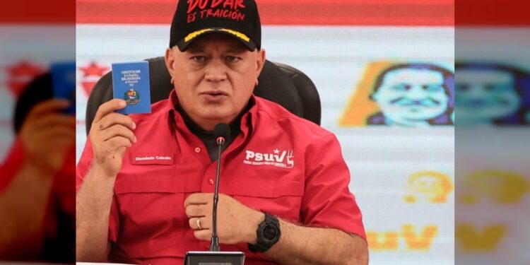 Cabello desmiente vinculación con ONG alguna para llevar a cabo excarcelaciones