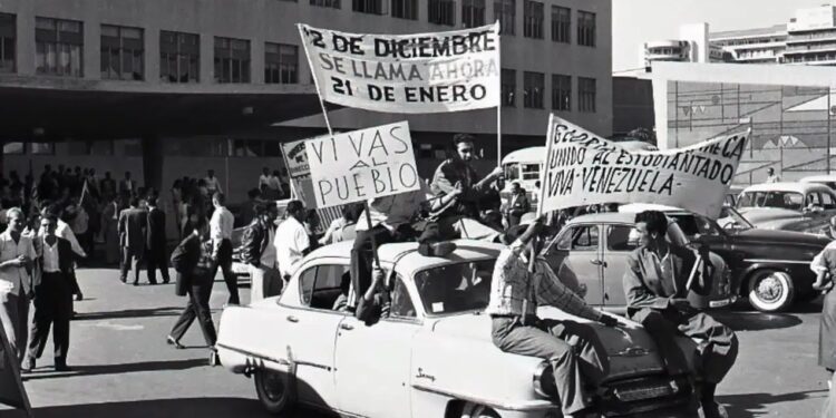 Venezuela conmemora 68 años del 23 de enero, el día que cayó la dictadura de Marcos Pérez Jiménez