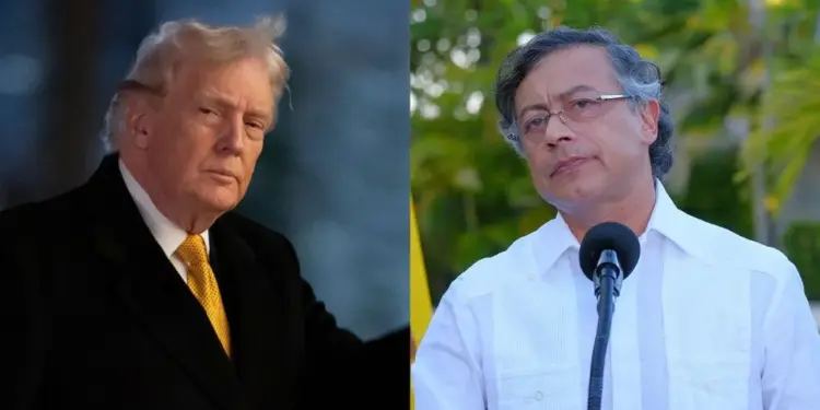 Petro dice que Trump tiene «cerebro senil» y que lo llamó «forajido del narcotráfico»