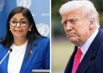 Delcy Rodríguez responde a la imagen divulgada por Trump sobre quién manda en Venezuela: “Aquí hay una presidenta encargada y un presidente rehén”