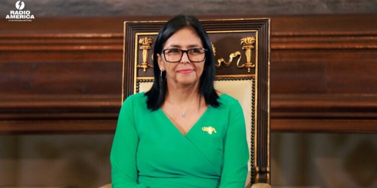 Delcy Rodríguez presentará en el Parlamento informe de gestión en nombre de Nicolás Maduro
