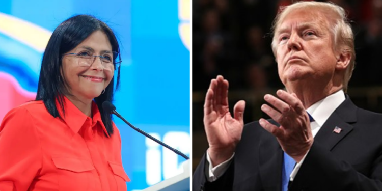 Cuatro señales que indican que la relación de Trump con la presidenta Delcy Rodríguez se está afianzando