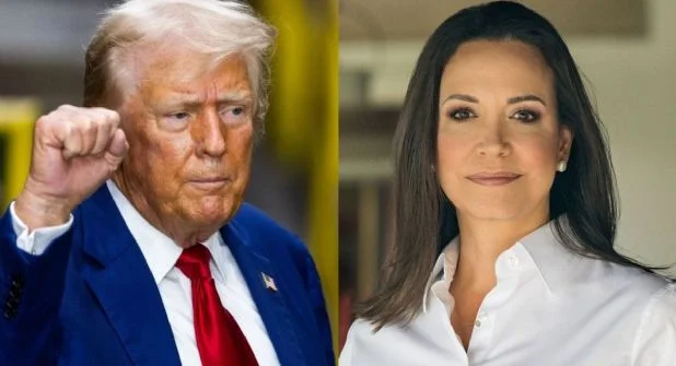 Trump: sería «difícil» para Machado liderar Venezuela porque no tiene «apoyo ni respeto»