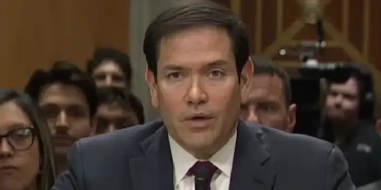 Rubio dice ante el Senado que buscan una Venezuela «próspera y democrática»