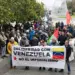 Cientos de personas protestan en España por la agresión imperialista contra Venezuela