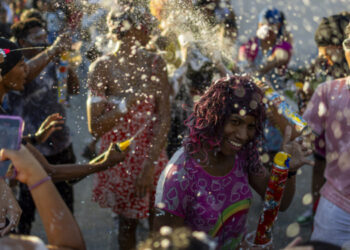 Venezolanos ponen en pausa la agitada vida política y así celebraron los carnavales (Fotos)