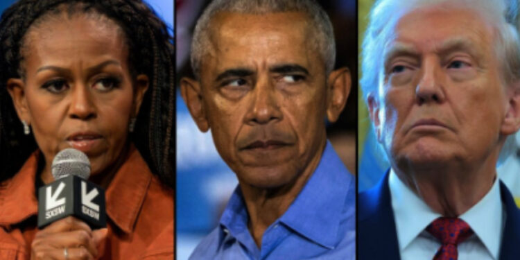 Trump comparte video racista que representa a los Obama como simios