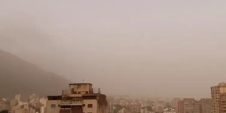 Inameh pronostica ingreso de polvo del Sahara y prevé lluvias en varias regiones de Venezuela