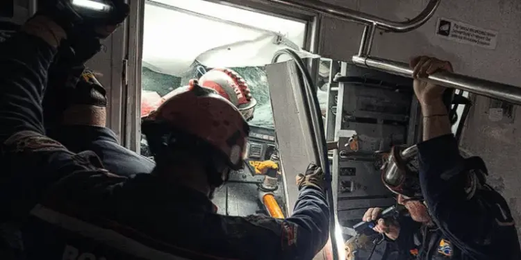 Varios heridos tras descarrilamiento de Tren de Los Valles del Tuy en La Rinconada