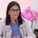 Delcy Rodríguez llama a superar el «odio» e insiste en pedir cese de sanciones a Venezuela